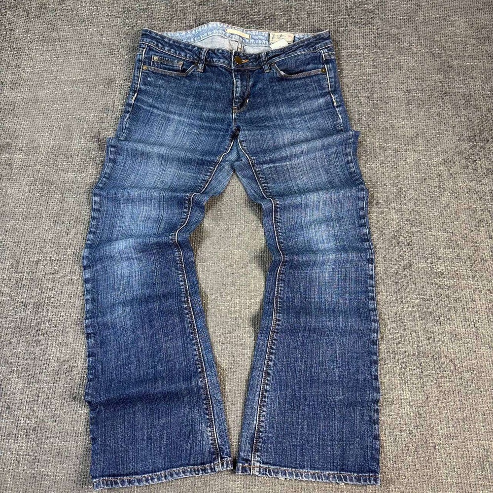 Gap Limited Edition Custom House Jeans Womens 10R Blue Low Rise Bootcut Y2K